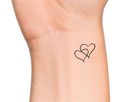 Hearts Interlocking Hearts Tattoo On My It's From T…, 54% OFF