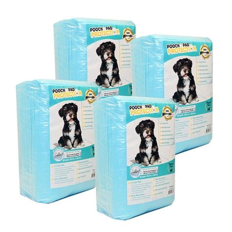 Pooch Pad Protection Training Dog Pads. Thick & Soft, XTRA Absorbent ...