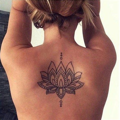 Lotus Flower Tattoo Designs On Back – Beautiful Flower Arrangements and ...