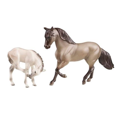 Breyer Stablemate Horse and Foal Set - Grulla | HorseLoverZ