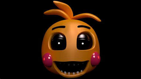 Toy Chica Head (Model) by Huntermanx on DeviantArt