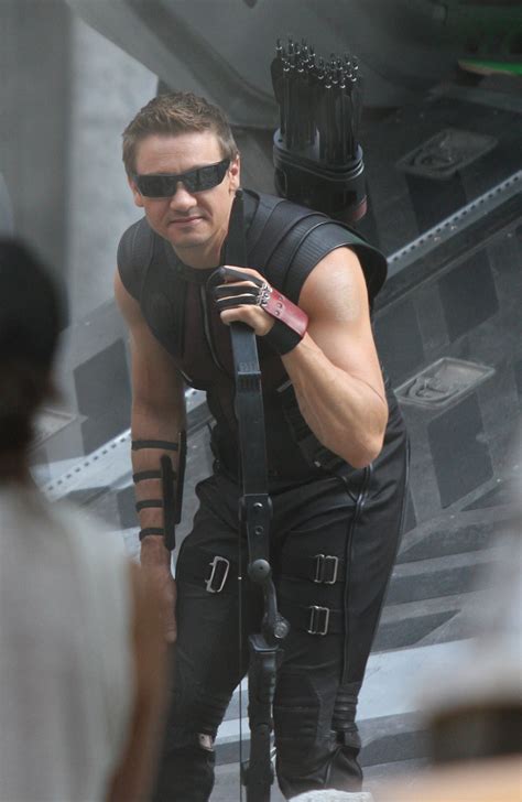 The Avengers BTS - Jeremy Renner Photo (30858376) - Fanpop