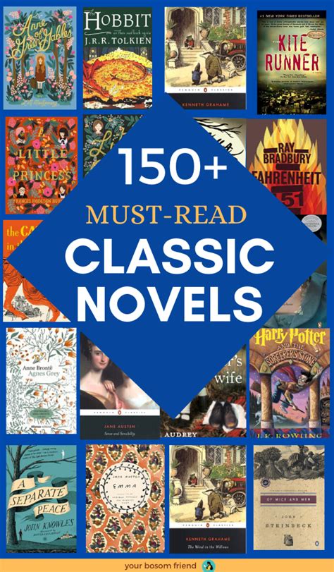 150+ Classic Books Every Book Lover Should Read In Their Life Time – The Creative Muggle ...