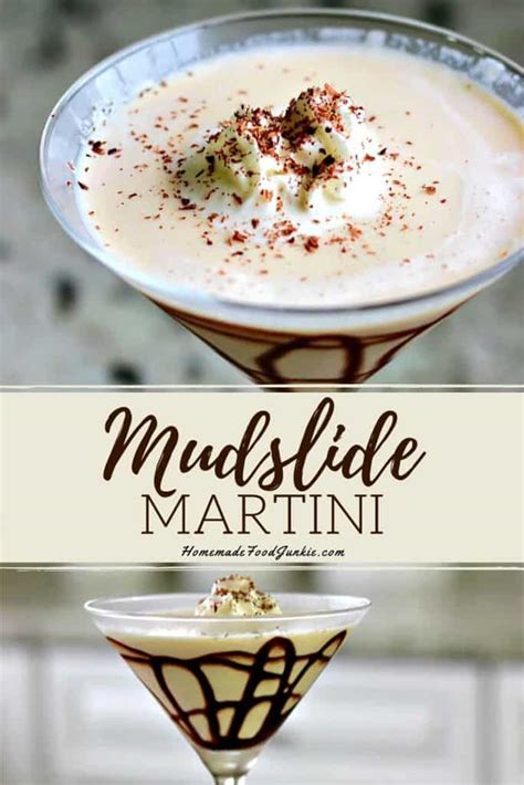 Baileys Mudslide Vodka Martini Recipe | Homemade Food Junkie