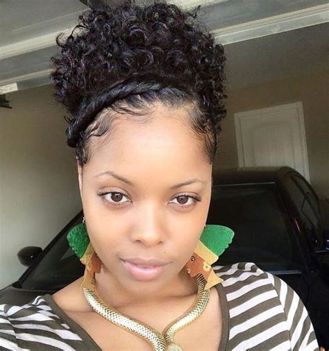 Cute puff @lovebritmarie | Natural hair twists, Flat twist hairstyles ...