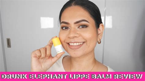 Drunk Elephant Lippe Balm Review with TheLeiaV - YouTube