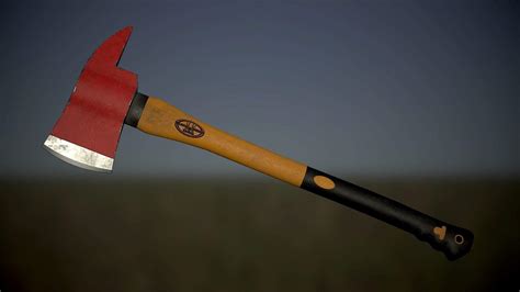 Fire Axe - 3D Model by diolator