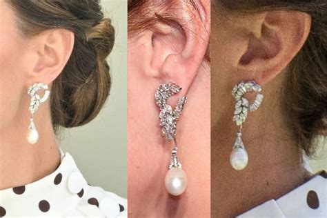 Lady Diana's Diamond and Pearl Earrings | RegalFille | Duchess of Cambridge