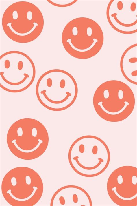 Peachy Smiles! | Preppy wallpaper, Phone wallpaper patterns, Iphone wallpaper pattern