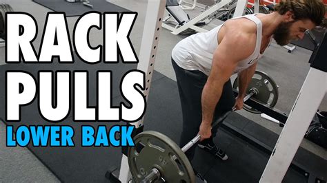 Rack Pulls | Lower Back | How-To Exercise Tutorial - YouTube