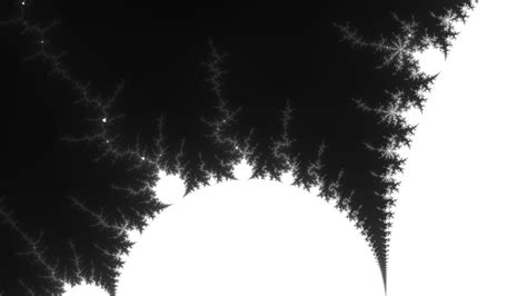 Mandelbrot set black and white by mustardsword on DeviantArt