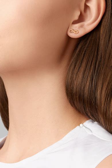 Tiffany & Co. | Infinity 18-karat rose gold earrings | NET-A-PORTER.COM