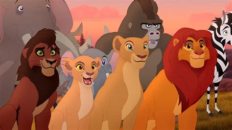 The Lion King 2 Kovu And Kiara Cubs