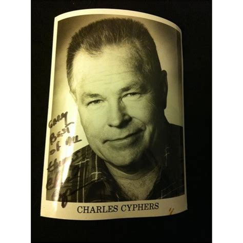 Charles Cyphers Signed Photo