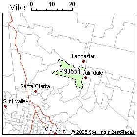 Zip 93551 (Palmdale, CA) Rankings