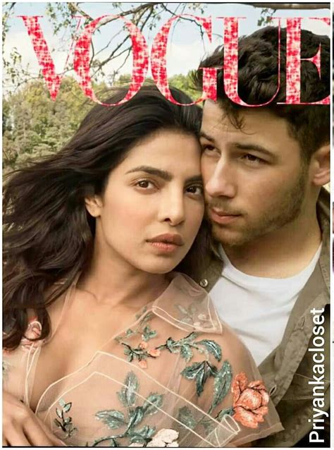 01/12/18 Priyanka chopra ALONG WITH nick jonas FOR vogue magazine JAN19 Priyanka Chopra, Vogue ...