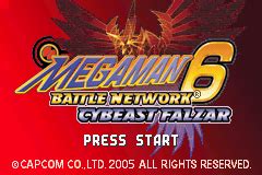 Mega Man Battle Network 6: Cybeast Falzar Screenshots for Game Boy Advance - MobyGames