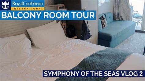 Balcony Cabin Tour!! Symphony of the Seas - YouTube