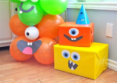 +10 Halloween Little Monsters Party Crafts for your Kids | Little monster birthday, Monster 1st ...
