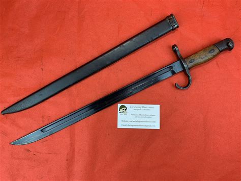 Original WW2 Japanese Arisaka Rifle Bayonet Tokyo Arsenal for Sale ...