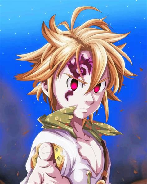 Meliodas Anime - NEW Paint By Number - Paint by numbers for adult