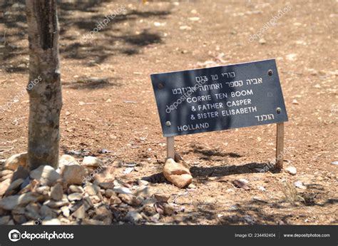 Corrie Ten Boom - Righteous among the Nations garden at Holocaust Shoa ...