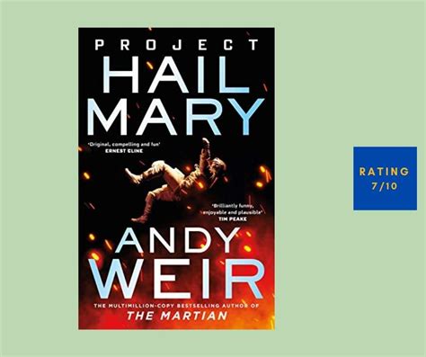 Project Hail Mary by Andy Weir [7/10] review - Read Listen Watch