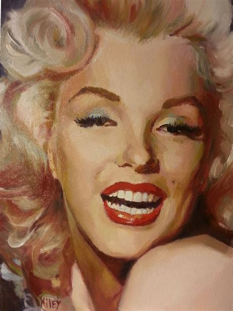 Marilyn Monroe Oil Painting 9x12 | Marilyn monroe painting, Marilyn ...