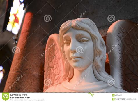 Angel statue stock image. Image of sculpt, jesus, aged - 62093623