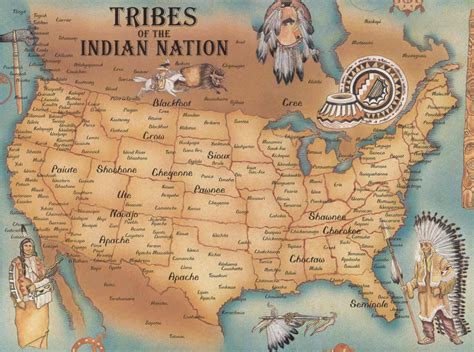 Indigenous Tribes Map