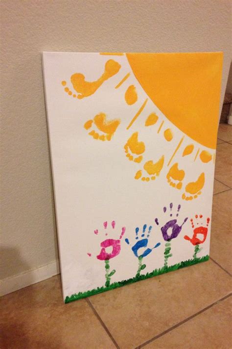 mother's day canvas painting ideas for toddlers - Karri Clifton