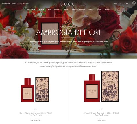 Gucci Bloom Ambrosia di Fiori Fragrances - Perfumes, Colognes, Parfums, Scents resource guide ...