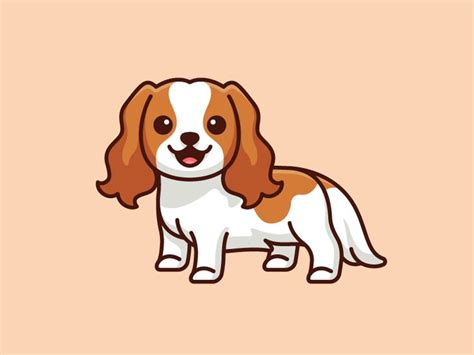 Cavalier King Charles Spaniel | King charles spaniel, Dog illustration, Dog animation