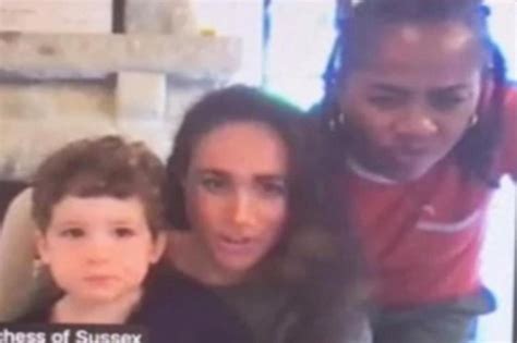 Archie makes surprise cameo in photo with Meghan Markle