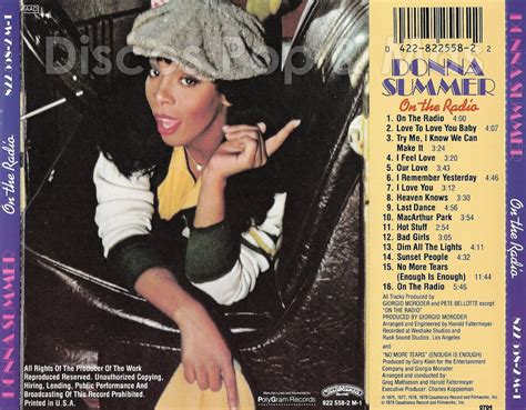 Discos Pop & Mas: Donna Summer - On the Radio: Greatest Hits Volumes I & II