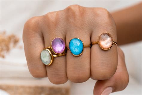 How to Style Colorful Gemstone Jewelry – Linjer