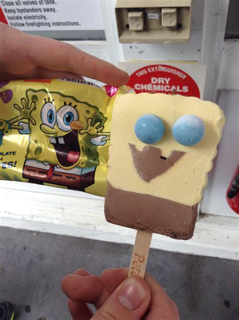 My Spongebob ice-cream was somewhat lacking in fidelity : r/ExpectationVsReality