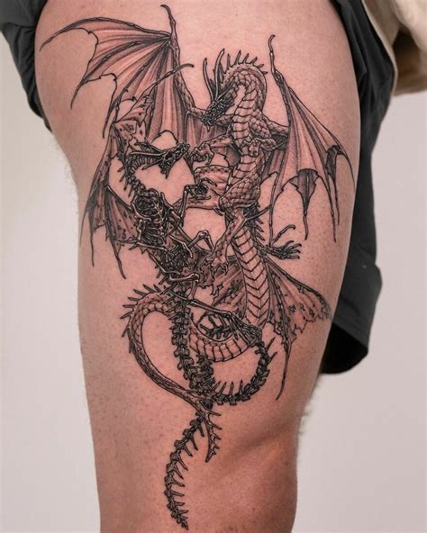 Unleash The Fire Within With These 100 Dragon Tattoo Ideas | Bored Panda