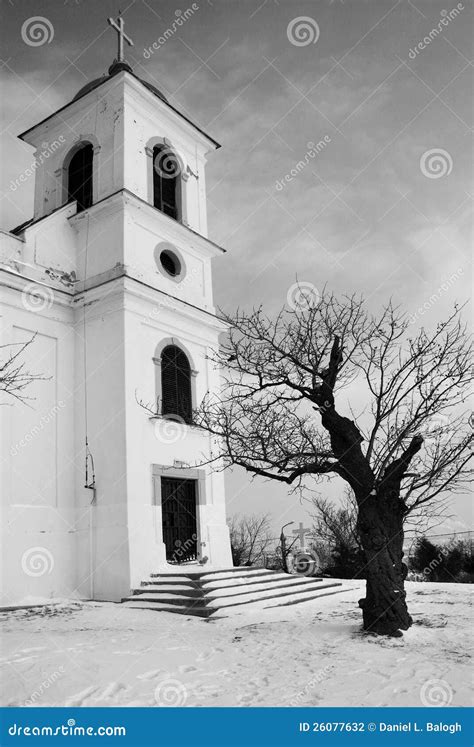 Church in the Winter stock photo. Image of snow, religion - 26077632