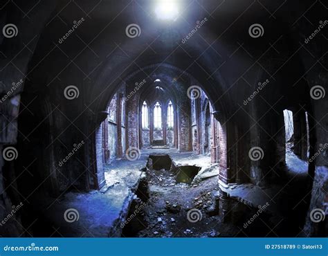 Interior Of Ancient Castle Royalty Free Stock Images - Image: 27518789