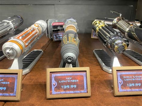 PHOTOS, VIDEO: NEW Rey Legacy Lightsaber Hilt Rises in Star Wars: Galaxy's Edge at Disney's ...