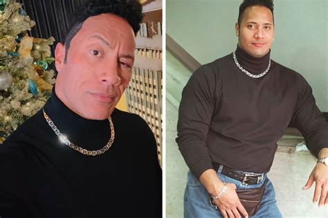 Dwayne Johnson Recreated Viral Meme Of Younger Self For Christmas, And ...