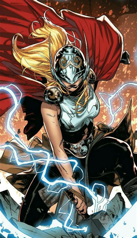 Lady Thor | Marvel art, Marvel comics art, Female thor