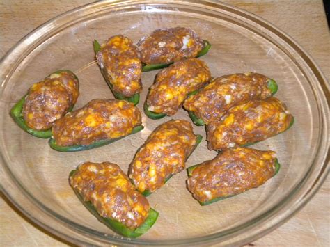 Sausage-Stuffed Grilled Jalapeno Poppers