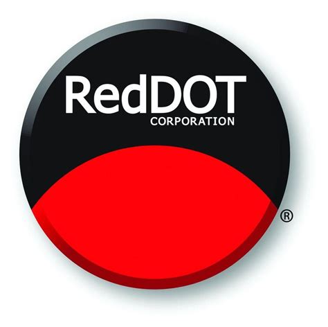 White Circle Red Dot Logo - LogoDix