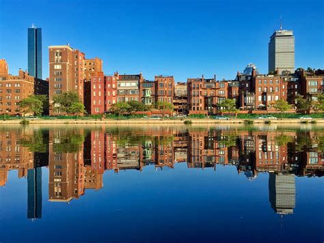Boston Back Bay Brownstones Reflections | Boston back bay br… | Flickr