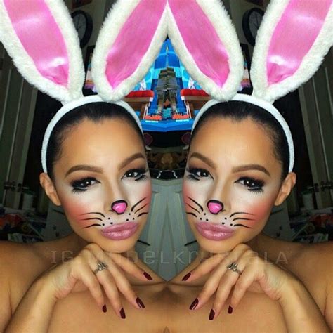Halloween 2014: Cute Bunny Makeup | Bunny makeup, Bunny halloween makeup, Halloween costumes makeup