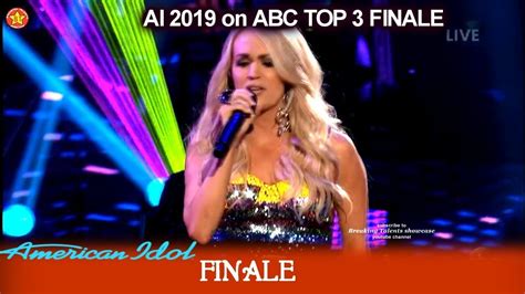 Carrie Underwood sings hit single “Southbound” Guest Performance | American Idol 2019 Finale ...