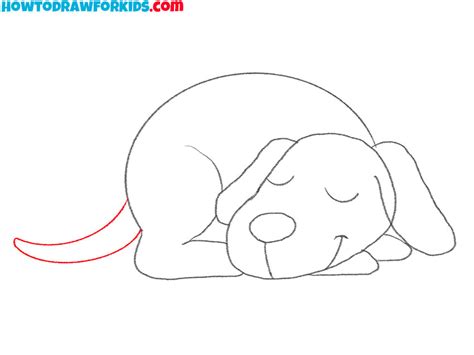 Sleepy Dog Clipart For Kids