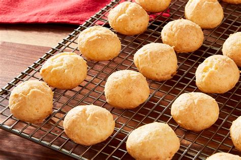 Cheese Puffs Recipe - How to Make Gougeres